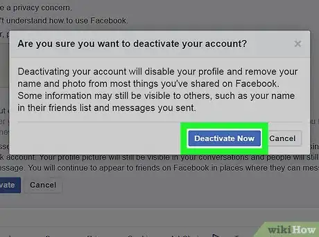 Imagen titulada Delete Your Facebook Messenger Account on PC or Mac Step 10