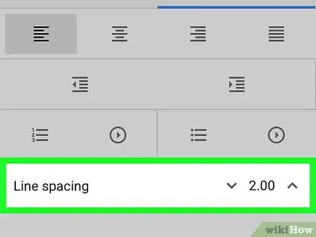 Imagen titulada Double Space in Google Docs Step 12