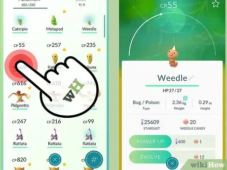 Imagen titulada Evolve Pokémon in Pokemon GO Step 19