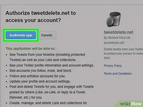 Imagen titulada Delete All Tweets Step 11