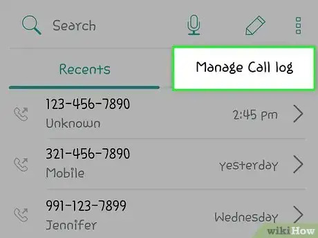 Imagen titulada Delete the Call History on Android Step 15