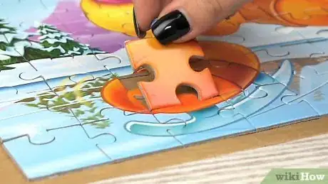 Imagen titulada Mod Podge a Puzzle Step 1