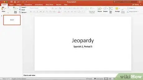 Imagen titulada Make a Jeopardy Game on PowerPoint Step 3