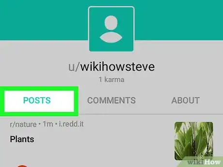 Imagen titulada Delete Reddit Posts on Android Step 3