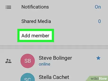 Imagen titulada Invite Someone to a Group on Telegram on Android Step 4