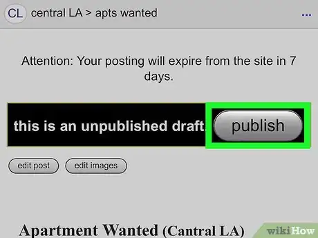 Imagen titulada Post Pictures on Craigslist on iPhone or iPad Step 13