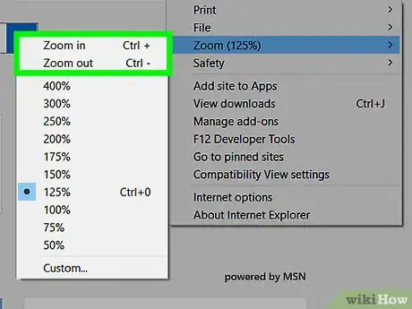 Imagen titulada Zoom in Internet Explorer Step 6