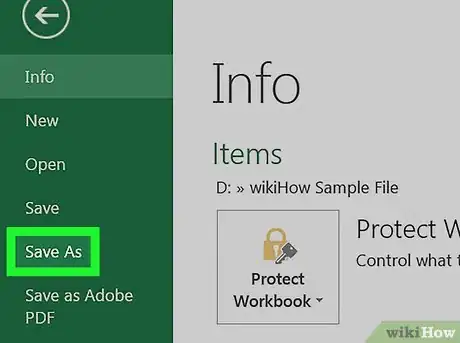 Imagen titulada Convert Excel to CSV on PC or Mac Step 3