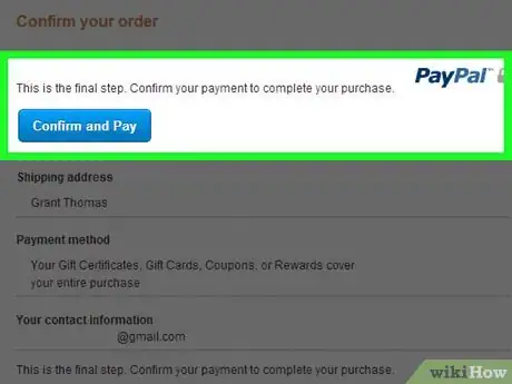 Imagen titulada Use PayPal on Amazon on PC or Mac Step 8