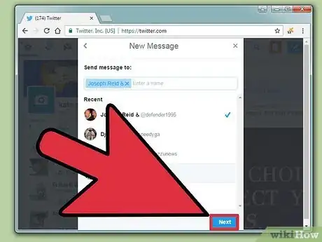 Imagen titulada Send a Private Message on Twitter Step 15
