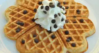 hacer waffles con mezcla para panqueques