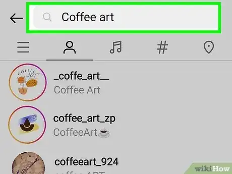 Imagen titulada Follow Someone on Instagram Step 3