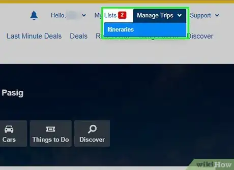 Imagen titulada Cancel a Hotel Reservation on Expedia Step 4