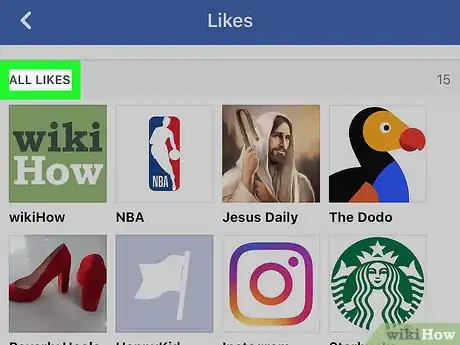 Imagen titulada Delete Likes on Facebook Step 30