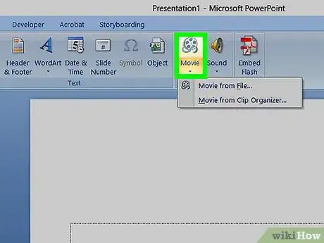 Imagen titulada Embed Video in PowerPoint Step 4