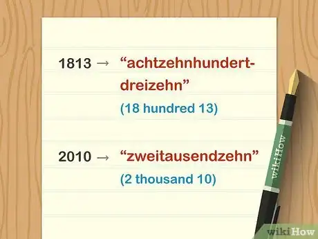 Imagen titulada Write German Dates Step 10