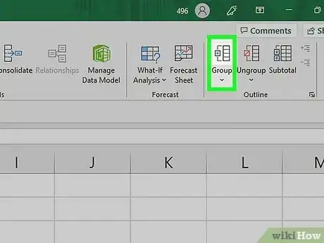Imagen titulada Collapse Columns in Excel Step 4