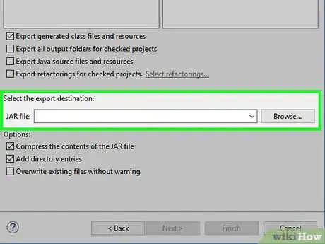 Imagen titulada Create JAR File Step 27