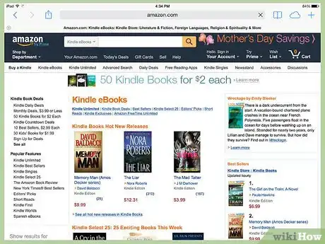 Imagen titulada Download Kindle Books on an iPad Step 11