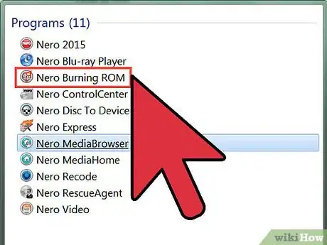 Imagen titulada Burn a PlayStation Disc Using Nero Step 2