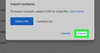restaurar los contactos de Google