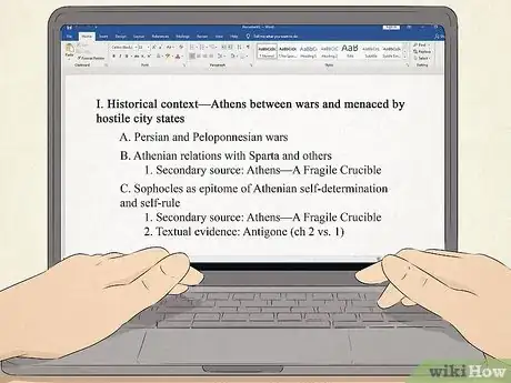 Imagen titulada Write an Essay Outline Step 11