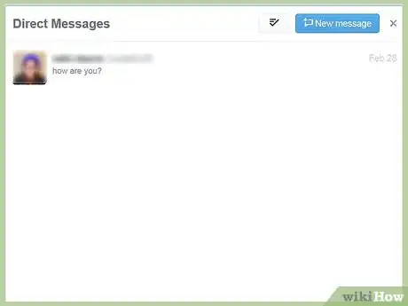 Imagen titulada Delete a Direct Message on Twitter Step 5