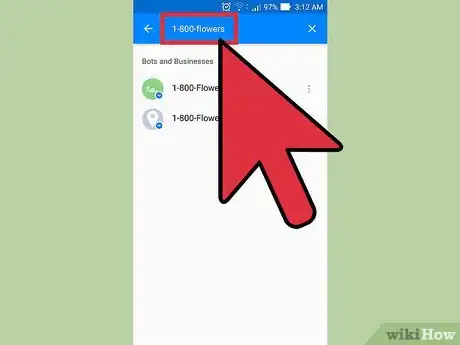 Imagen titulada Use Facebook Messenger Bots Step 2