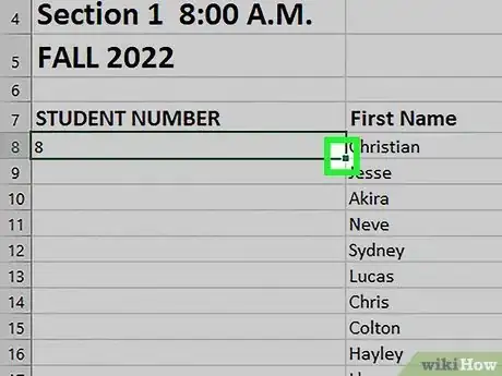 Imagen titulada Add Autonumber in Excel Step 5