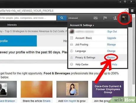 Imagen titulada Add an Extra Email Address on LinkedIn Step 4