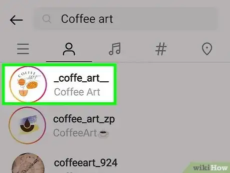 Imagen titulada Follow Someone on Instagram Step 4