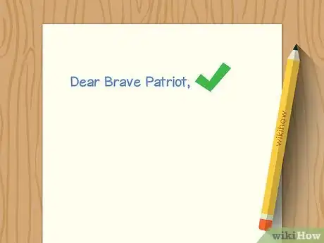 Imagen titulada Write Letters to Soldiers Step 2