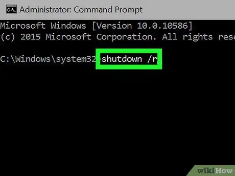 Imagen titulada Reboot from Command Prompt on Windows Step 5