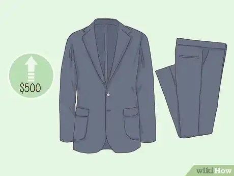 Imagen titulada How Much Does a Suit Cost Step 1