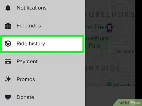 Imagen titulada Request a Ride Price Review on Lyft Step 3
