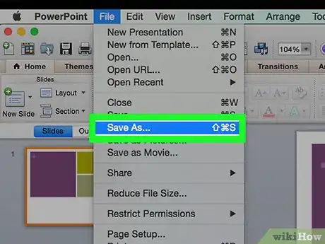 Imagen titulada Convert Powerpoint to PDF Step 3