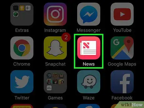 Imagen titulada Get Breaking News Notifications on an iPhone Step 1