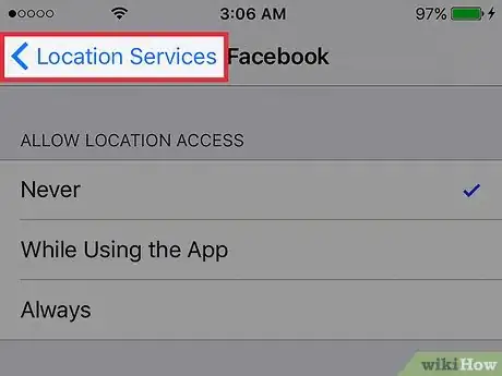 Imagen titulada Turn Off Location Services on an iPhone Step 11