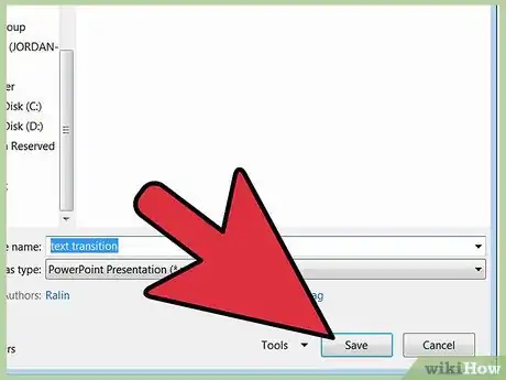 Imagen titulada Add Text Transitions in Powerpoint Step 2