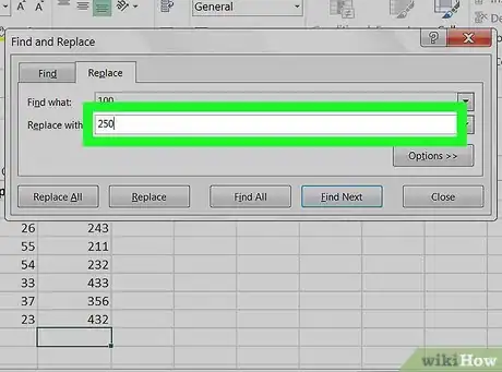 Imagen titulada Find and Replace on Excel on PC or Mac Step 7