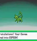 evolucionar a Eevee en sus 7 formas en Pokémon Platino