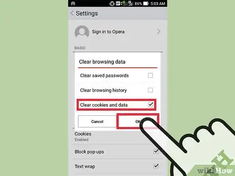 Imagen titulada Clear Your Browser's Cache on an Android Step 23