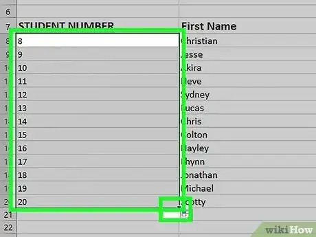 Imagen titulada Add Autonumber in Excel Step 6