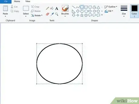 Imagen titulada Draw a Perfect Circle on Microsoft Paint Step 10