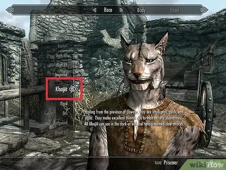 Imagen titulada Create the Right Character for You in Skyrim Step 3