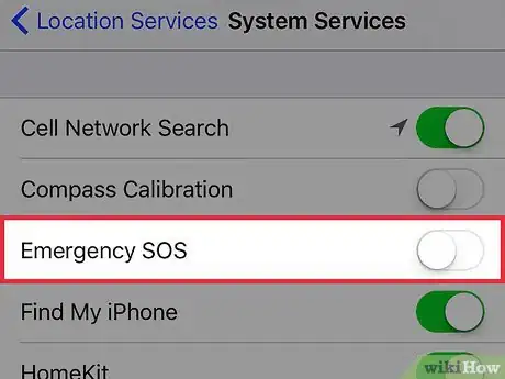 Imagen titulada Turn Off Location Services on an iPhone Step 21