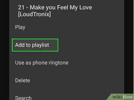 Imagen titulada Add a Playlist Shortcut on Android Step 3