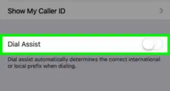 desactivar la asistencia de marcado en un iPhone