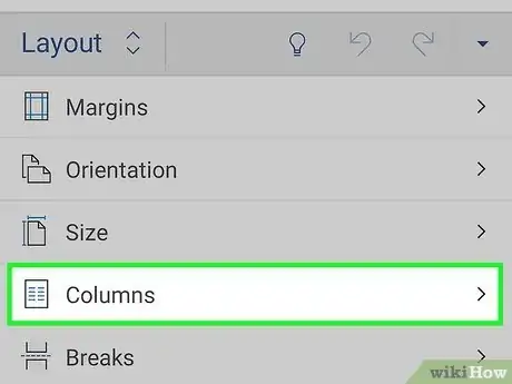 Imagen titulada Make Two Columns in Word Step 11