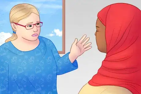 Imagen titulada Teen with Down Syndrome Asks Adult for Help.png